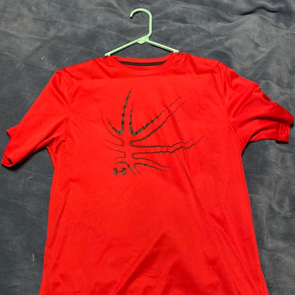 Under armour silky “protect this house” t shirt